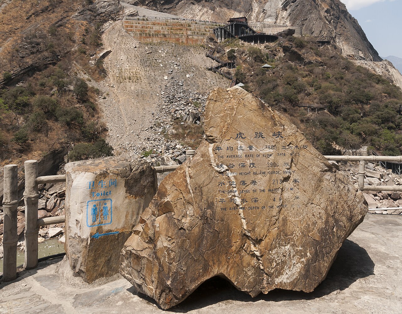云南虎跳峡金沙江