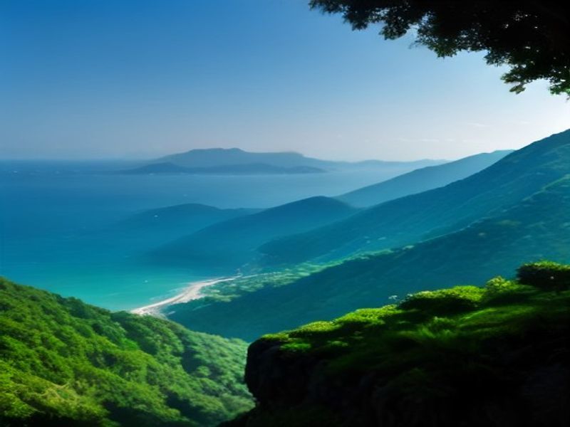 深圳海岸与山径