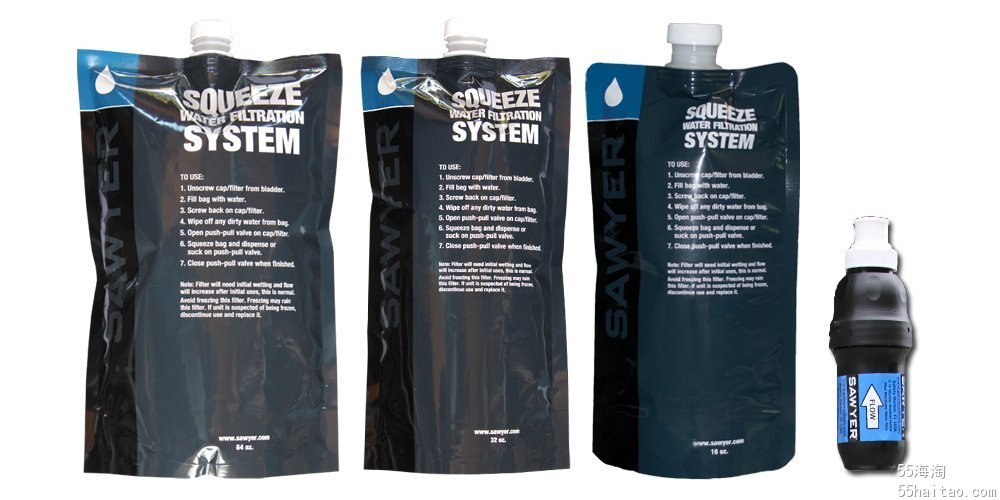 Sawyer Squeeze 滤水器
